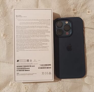 iphone 7 plus 256 gb: IPhone 15 Pro, 128 GB, Blue Titanium, Barmaq izi, Simsiz şarj, Face ID