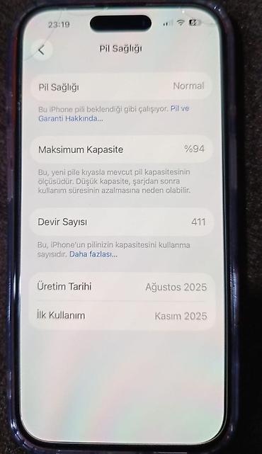 redmi 12 s: IPhone 16, 128 GB, Narıncı, Barmaq izi, Face ID, Sənədlərlə — 4