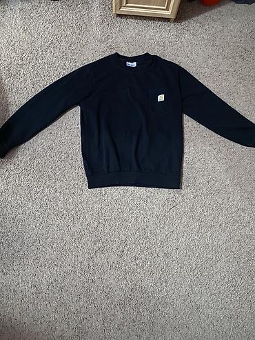 Толстовки: Мужская толстовка, M, L, Carhartt, Б/у, цвет - Черный — 1