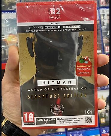 any unboxing haqqında: Nintendo switch hitman. Tam bağlı upokovkada orginal. Çatdırılma — 1