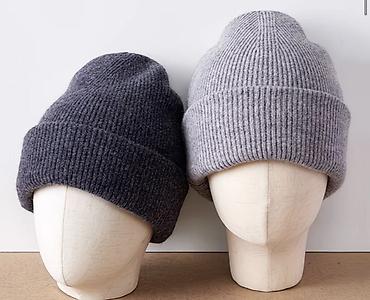 Шапки: Шапка, Бини, Пряжа, Зима, Вязаная модель — 1