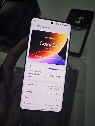 защитные пленки для планшетов monifilm: Oppo Find X7 Ultra, Б/у, 256 ГБ, цвет - Черный, 2 SIM — 6