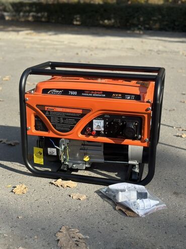 генераторы оптом: Бензиновый генератор 4U 7600 (AVR) - Тип: бензиновый генератор, 100%