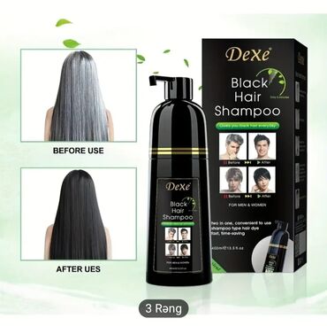Şampunlar: Məhsul: Dexe Black Hair Shampoo – Saç Qara Rəngi Verən Şampun — 6