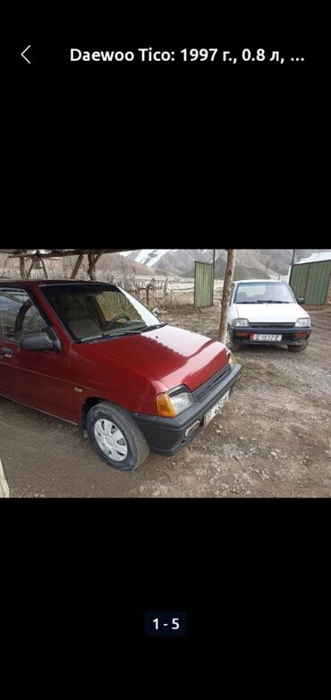 тико афто: Daewoo Tico: 1997 г., 0.8 л, Механика, Бензин