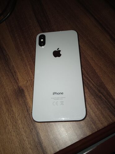 2 ci əl ayfon: IPhone X, 64 GB, Ağ, Face ID