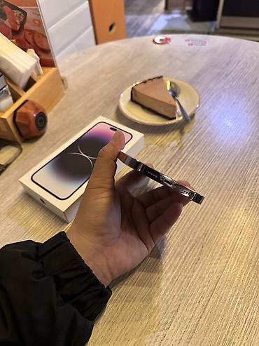 Apple iPhone: IPhone 14 Pro Max, Б/у, 256 ГБ, Deep Purple, Коробка, 78 % — 7