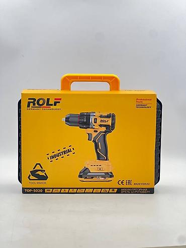 drill: Аккумуляторная дрель‑шуруповерт ROLF TOP‑5020 (Germany Technology) в — 2