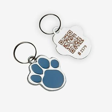 кошка 303: Адресники нового поколения для кошек и собак с qr-кодом Размер: ? 3,2 — 4