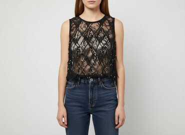 bluzki z błyszczącą nitką: Shein, Women`s top, size S