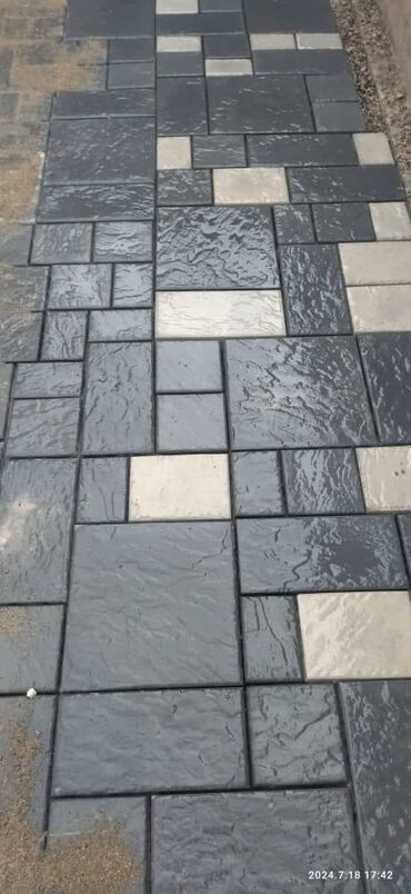 Тротуарная плитка: Тротуарная плитка, Другая модель, Под камень, Для двора, Новый — 3