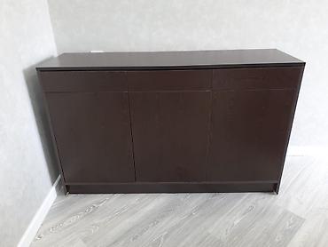 Qonaq otağı/yemək otağı üçün mebel dəsti satıram. Tərkib: - Tünd