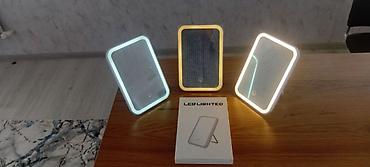 телефон зеркало: Компактное настольное зеркало с LED‑подсветкой - Форм‑фактор — 1