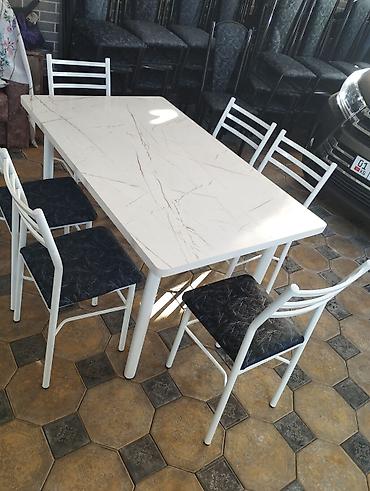 Кухонные столы и стулья: Кухонный стол и стул, Новый, Платная доставка, цвет - Белый — 28