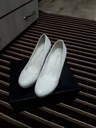 туфли свадебные размер 38: Туфли 37, цвет - Белый
