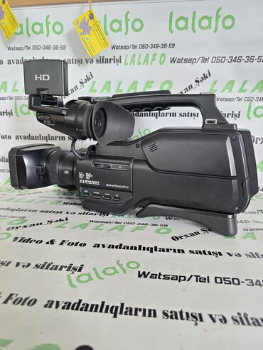 Videokameralar: Sony HD2000 64gb daxili yaddaşı var.Kamera xaricdən gəlmə maldır Təzə — 2
