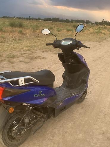 мото зонтик: Электроскутер AUCMA ECO BIKE, синий цвет. Особенности и оснащение: - — 3