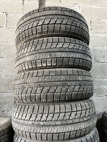 авто на российском учете: Шины 215 / 60 / R 16, Зима, Б/у, Комплект, Легковые, Япония, Bridgestone