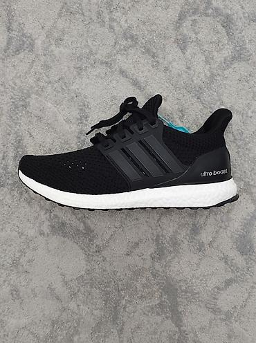 Личные вещи: Кроссовки для бега Adidas Ultra Boost (чёрные) - Верх: дышащий — 5