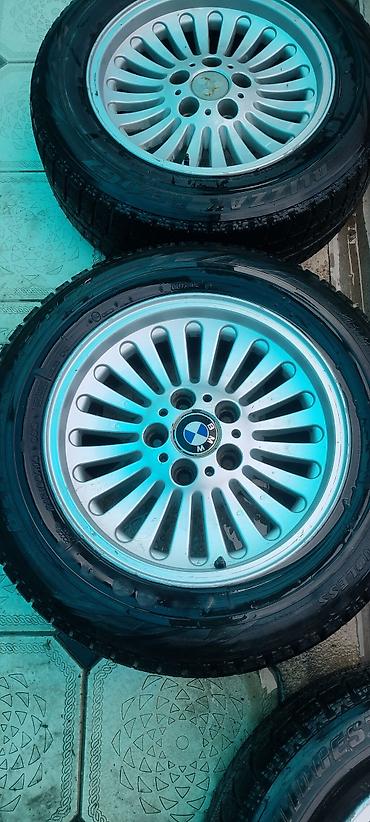 Колеса в сборе 215 / 60 / R 16, Зима, Б/у, Комплект, Легковые, Литые, отверстий - 5 at lalafo.kg Колеса в сборе 215 / 60 / R 16, Зима, Б/у, Комплект, Легковые, Литые, отверстий - 5