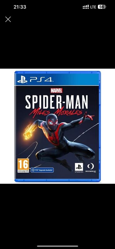 spiderman paltarlari: Marvel's Spider-Man, Qarışıq janr, İşlənmiş Disk, PS4 (Sony Playstation 4), Ünvandan götürmə, Ödənişli çatdırılma