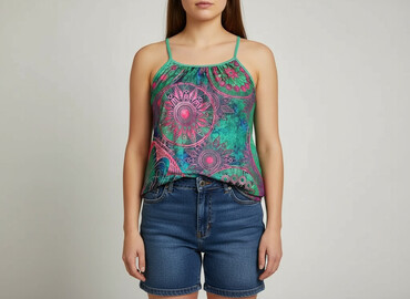bluzki boho allegro: Top damski, rozmiar M
