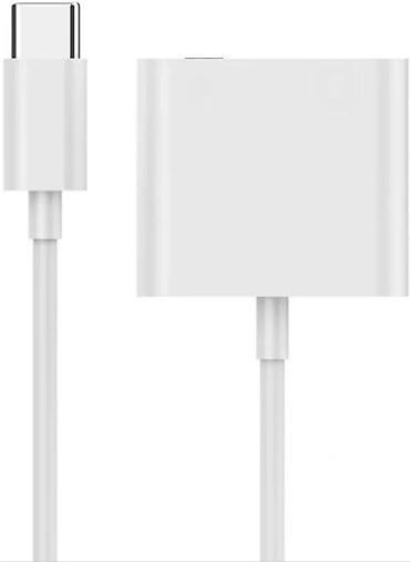 Kablovi za telefone: Audio adapter kabl – Cablexpert USB Type‑C na 3,5 mm + USB‑C za — 4