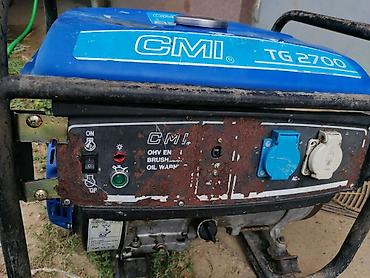 CMI TG 2700 – benzinski agregat za struju - Tip: prenosni generator