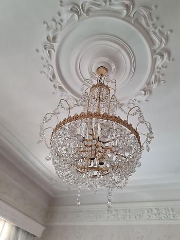 Ev üçün dekor: Çılçıraq, 10 və daha çox lampa — 2