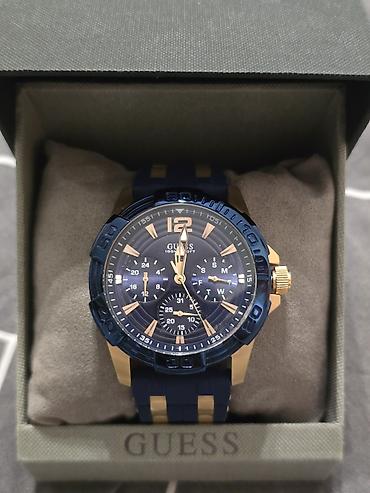 guess ranac: Классические часы часы, Guess, Водонепроницаемые, Оригинал, Мужские, Новый — 1