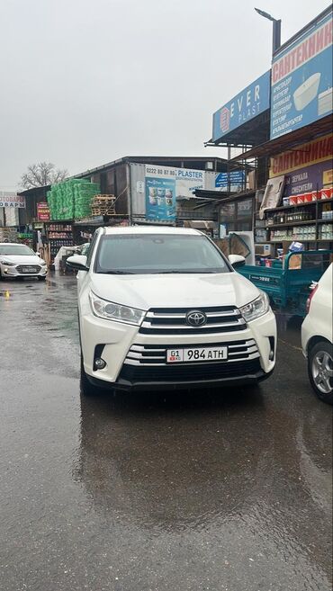 Toyota: Toyota Highlander: 2017 г., 3.5 л, Автомат, Бензин, Внедорожник