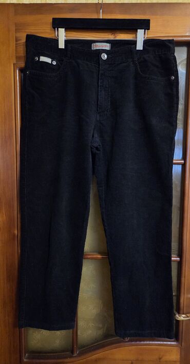 Şalvarlar: Klassik Şalvar, Massimo Dutti, rəng - Qara — 4