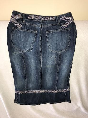 Farmerke: Original Cavalli teksas suknja / DSQUARED2 Replay Diesel LeviS — 2