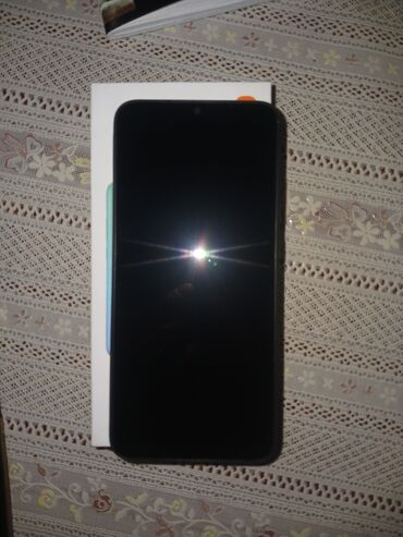 telefon barter: Xiaomi Redmi 9C, 2 GB, rəng - Qara, 
 Barmaq izi, İki sim kartlı