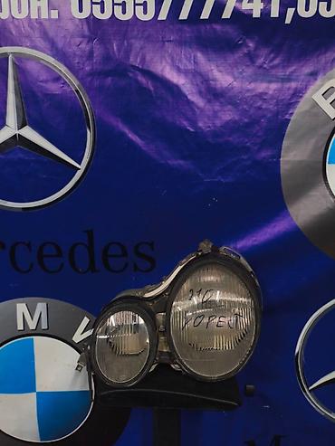 1998: Передняя левая фара Mercedes-Benz 1998 г., Б/у, Оригинал, Япония — 1