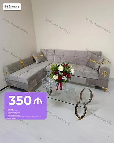 Künc divan - Ölçülər: 260 × 160 sm - Mexanizm: açılıb-bağlanan lalafo.az -da Künc divan - Ölçülər: 260 × 160 sm - Mexanizm: açılıb-bağlanan