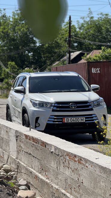 купить машины: Toyota Highlander: 2018 г., 3.5 л, Автомат, Бензин, Кроссовер