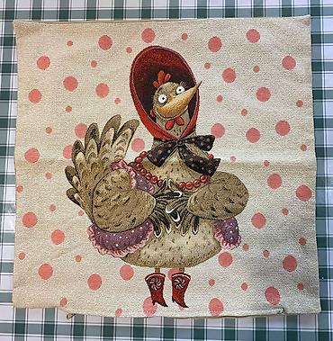 Наволочки: Декоративные наволочки с гобеленовым рисунком “цветы” - Формат — 22