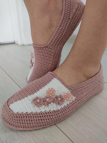 Домашние тапочки: Домашние тапочки, 38, Новый, Самовывоз — 3