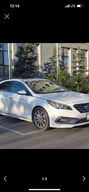 hundai solaris: Hyundai Sonata: 2015 г., Автомат, Бензин, Седан — 3