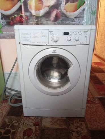ремонт стиральной машины ош: Стиральная машина Indesit, Б/у, Автомат, До 6 кг