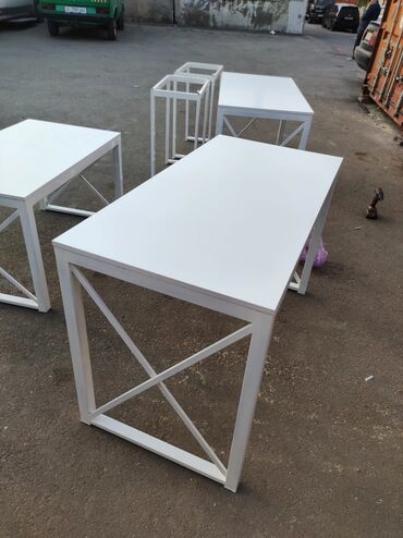 Офисные столы: Офисный стол, Новый, Нерегулируемый, Железо, Самовывоз, Платная доставка — 28