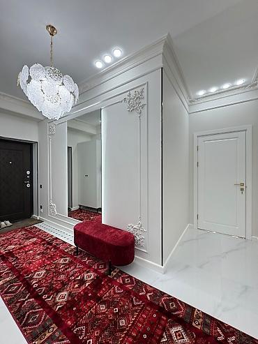 ничего: 3 комнаты, 87 м², Асанбай мкр 6 этаж, Свежий ремонт — 4
