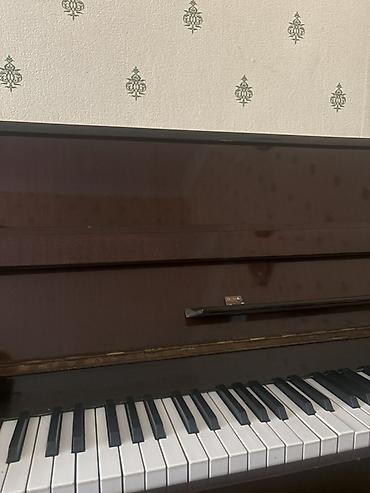 İdman və hobbi: Upright pianino – “Сура” (Cура) markası - Korpus: tünd qəhvəyi — 2