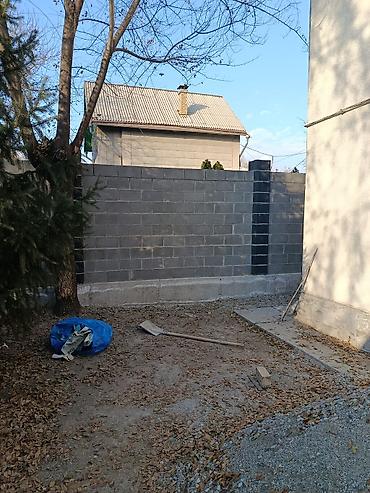 Заборы из пескоблока: Заборы из пескоблока — 4