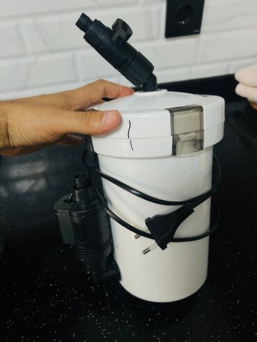 Akvarium aksessuar və ləvazimatları: Sunsun 603B bio filter hec bir problemi yoxdu ici tam dolu