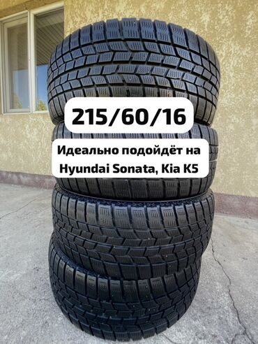 шины мтз: Шиналар 215 / 60 / R 16, Кыш, Комплект, Жеңил унаалар, Жапония, GoodYear
