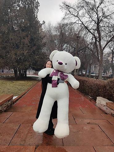 Игрушки: Огромная Мишка 180 см Бесплатная доставка 🧸60 см 1000 сом (Бесплатная — 25