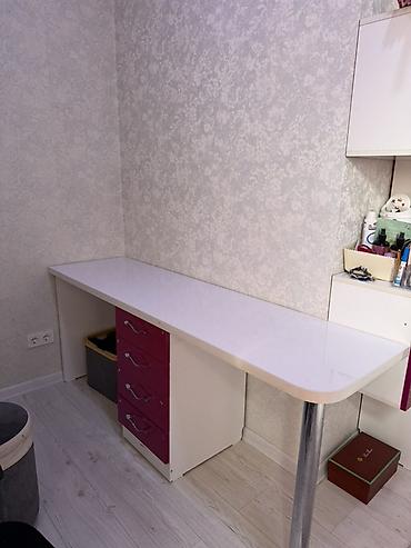 Детский комод: Детская мебельный комплект в современном стиле, цвет: фуксия/белый — 6
