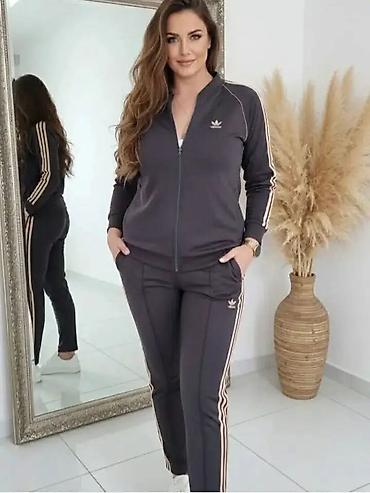 Sweatsuit Sets: Ženski Adidas komplet trenerke – gornji deo i donji deo - Kroj — 4